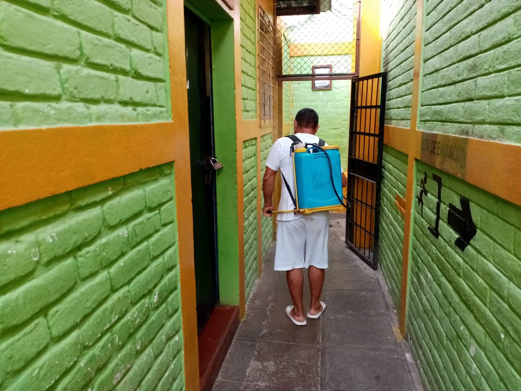 Privados de libertad se suman a sanitización en Centros Penales privados-de-libertad-se-suman-a-sanitizacion-en-centros-penales